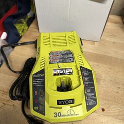 Ryobi 18v Rapid 30 Min Charger 