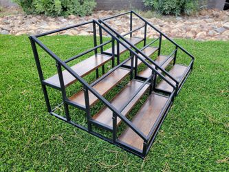 Set of Two, 4 tiered syrup stands. New