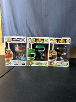 Funko pop power rangers lot