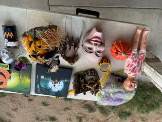 Lot of Halloween decoration (negotiations okay)