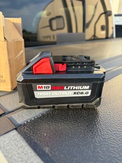 MILWAUKEE M18 RED LITHIUM HIGH OUTPUT XC6.0 BATTERY