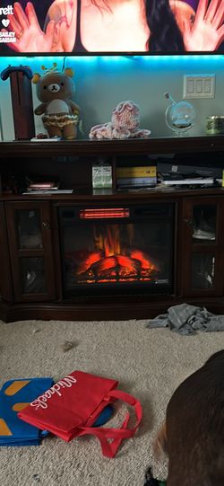 Electric Fireplace TV Stand