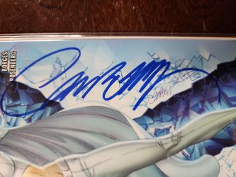Xmen Black EMMA FROST J SCOTT Campbell Signature Thumbnail