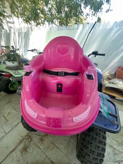 Pink Bumper Cart