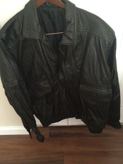 Men's Real leather jacket