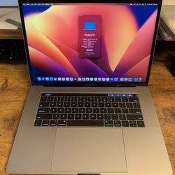 15” 2017 MacBook Pro - i7, 16GB RAM, 500GB SSD, NEW BATTERY