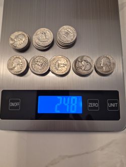 Lot of Silver Washington Quarters Pre-1964