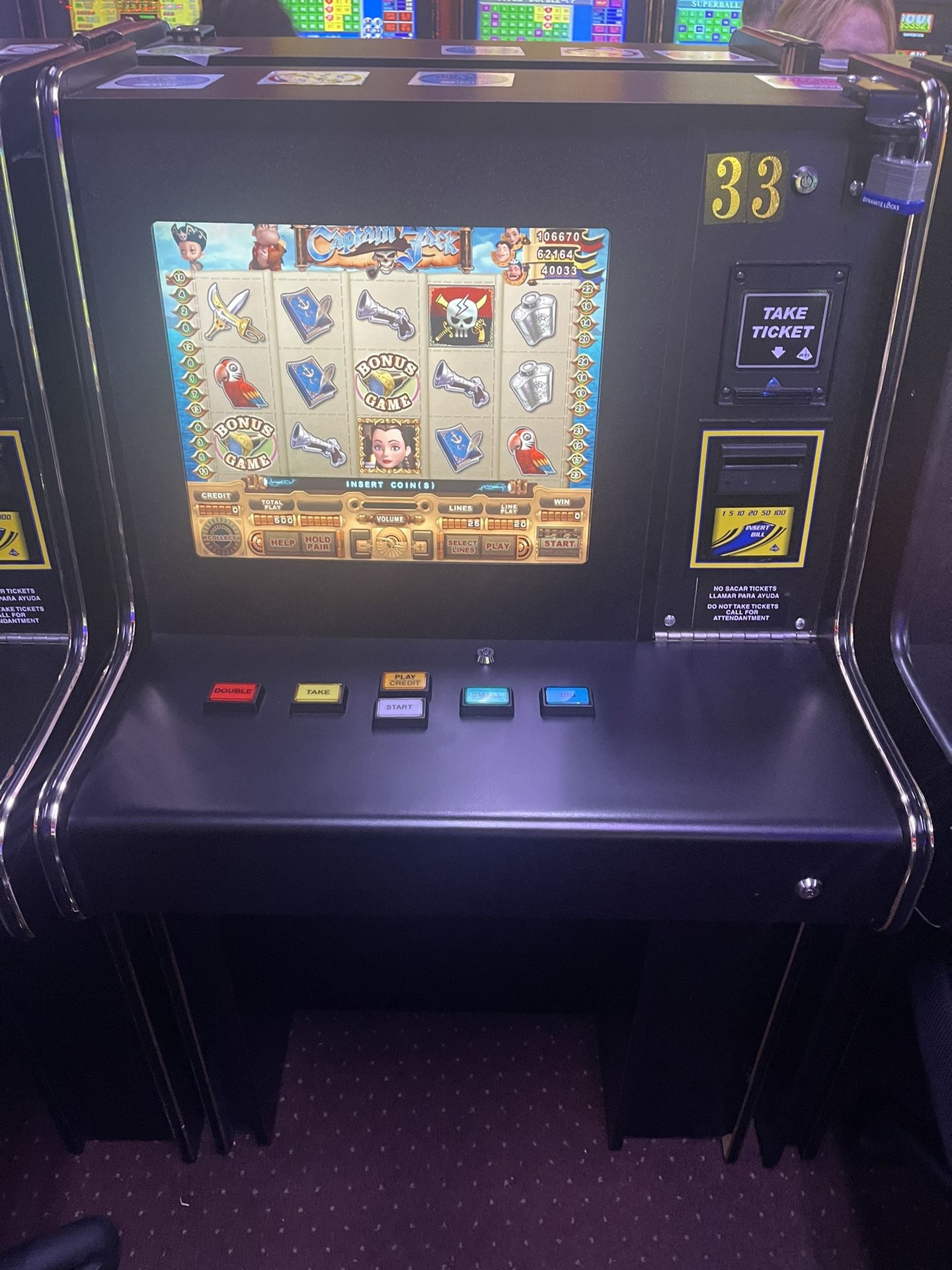 Captain Jack Slot Game