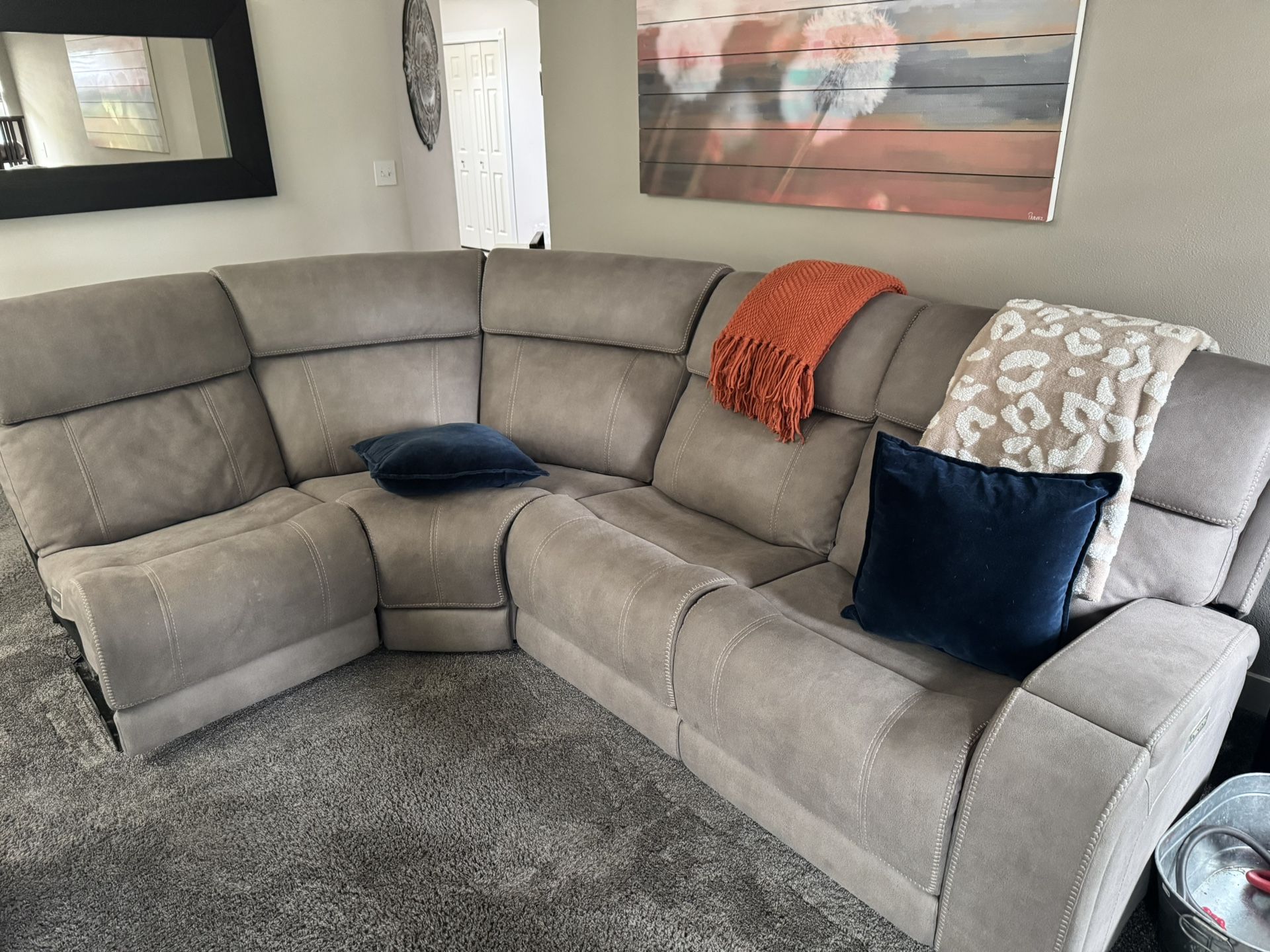 Reclining Couch Electric-150 Bucks