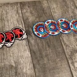 Grateful Dead Patches (look At Description)