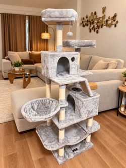 Brand New Feandrea Cat Tree, 66” Large Cat Tower