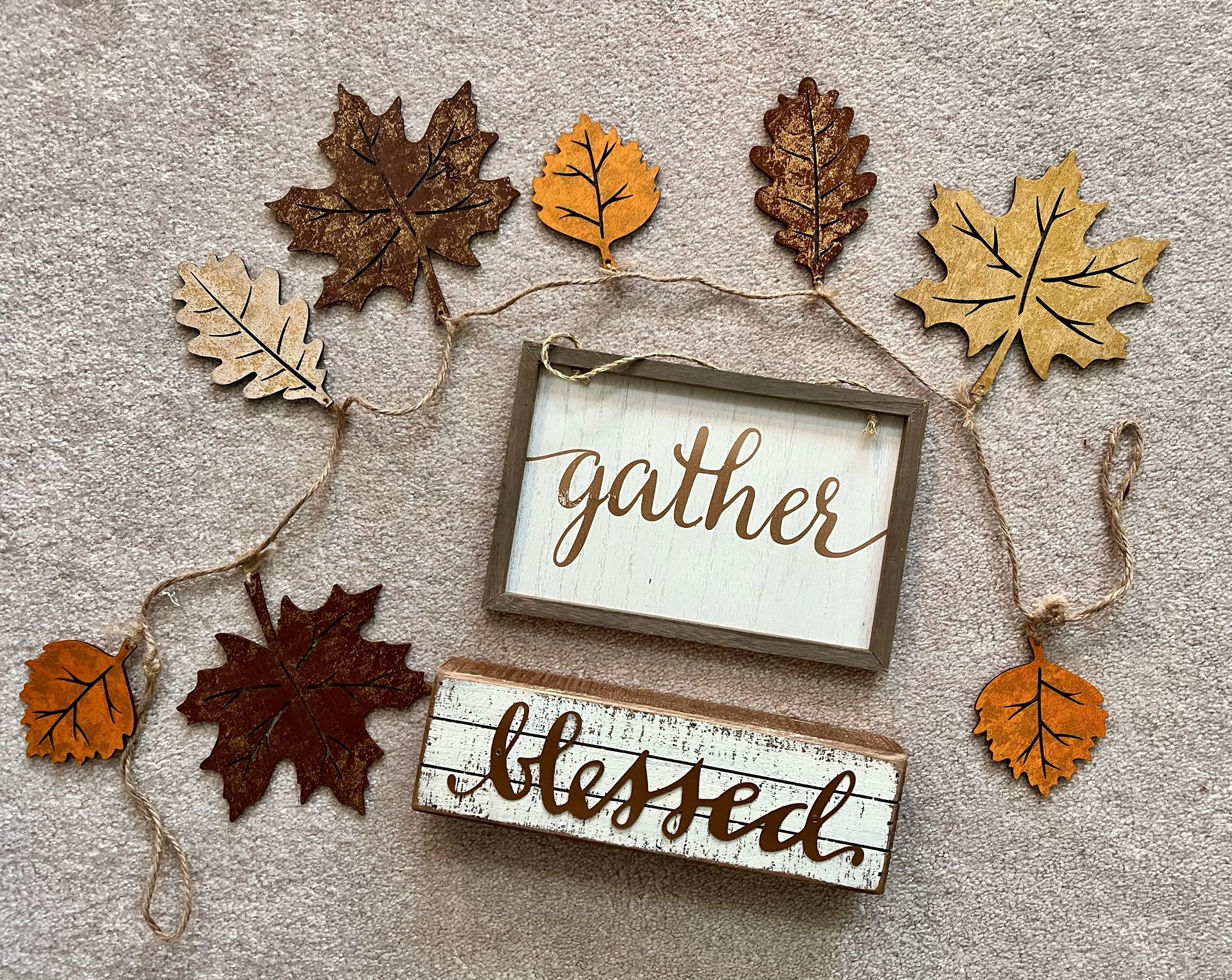 Fall home decor