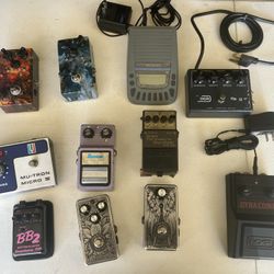 Guitar and Bass Effects Pedals 