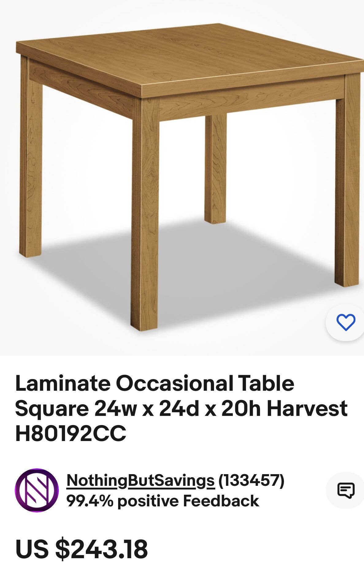 HON Tiempo Multipurpose Office Guest Side Chair and table