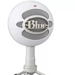 Logitech for Creators Blue Snowball iCE USB Microphone for PC, Mac - White