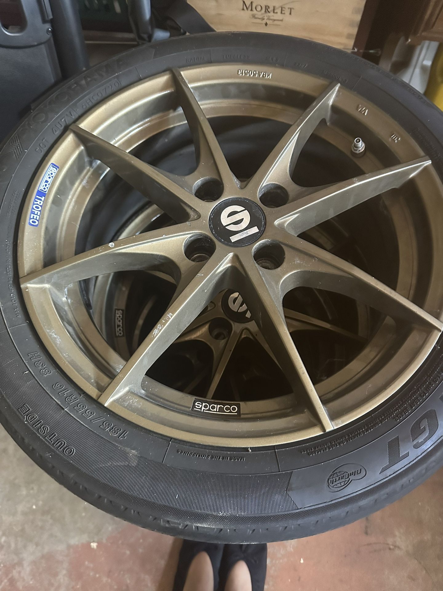 Sparco Trofeo Rims And Tired 