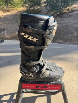 Fox instinct mx motocross boots size 10