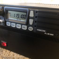 VHF (Aviation Band ) Base Station With 12V Power Supply.