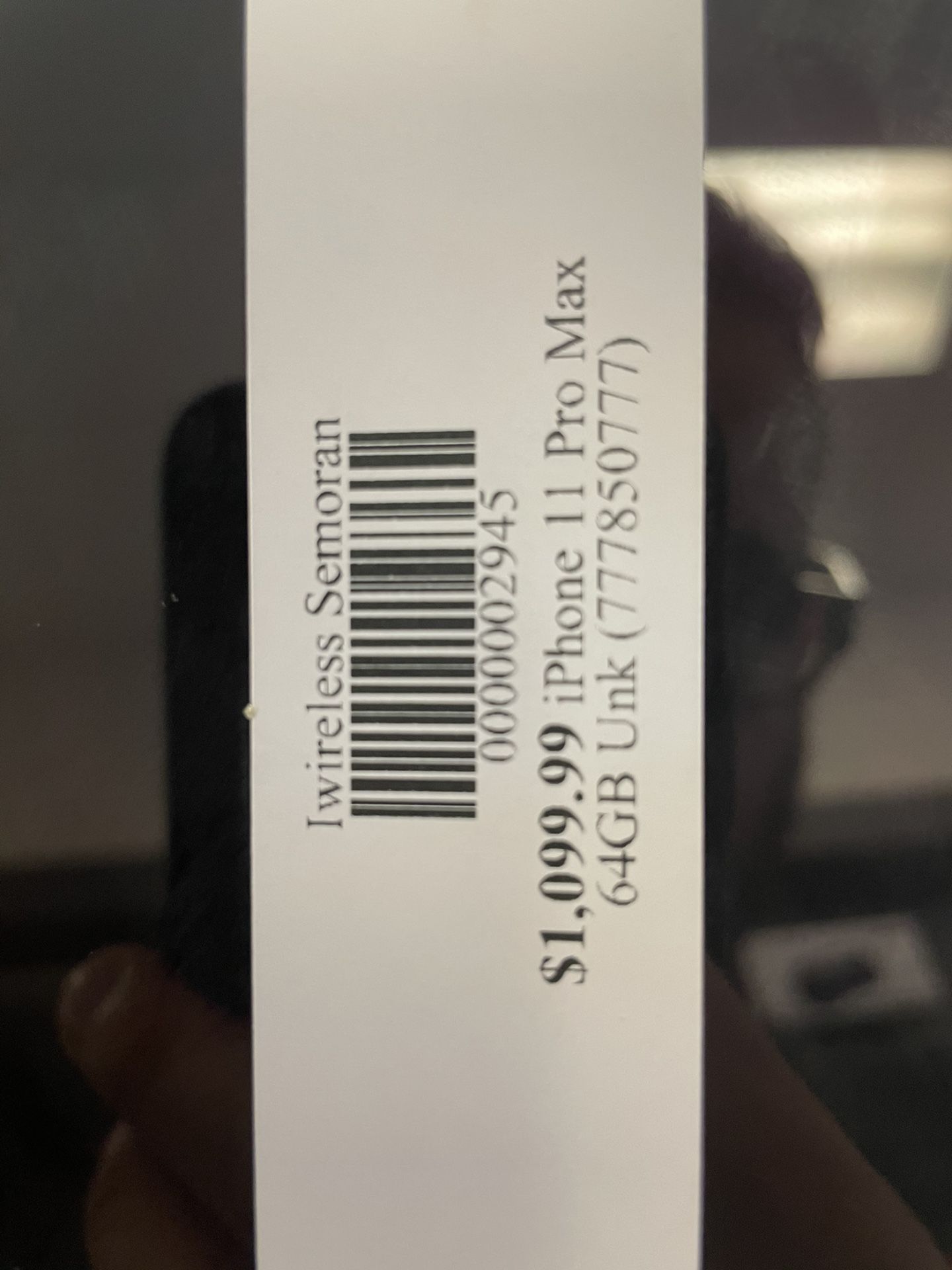 IPHONE 11 PRO MAX64GB UNLOCKED TAKE IT HOME JUST FOR $849 CASH/CARD DEAL