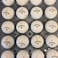 24 Like New Callaway Golf Balls As Pictured ⛳️ ——— 