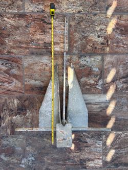 Boat Anchor Galvanized