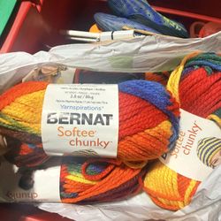 11 Yarn Balls Brand New . All The Same For A Blanket Or Whatever Else. All For $10