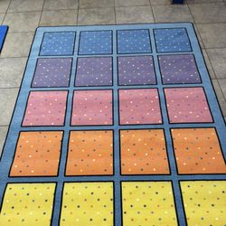 6x8.4ft School Area Rug 