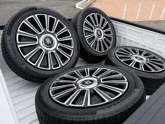 21' Rolls Royce Phantom Wheels & Tires only 2k miles Continental