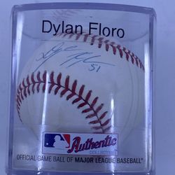 $180 Dylan Floro Autographed Baseball