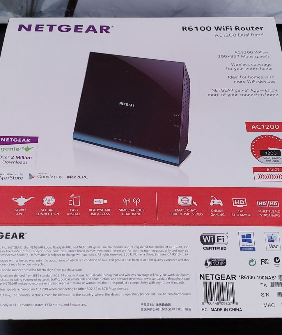 HIGH SPEED WI-FI ROUTER - NETGEAR