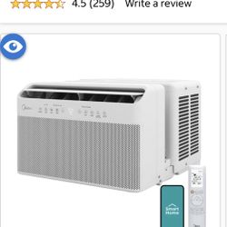 Midea U 12,000 BTU Smart Inverter Window AC with MShield, Energy Star