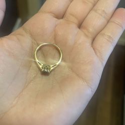 10k Engagement Ring