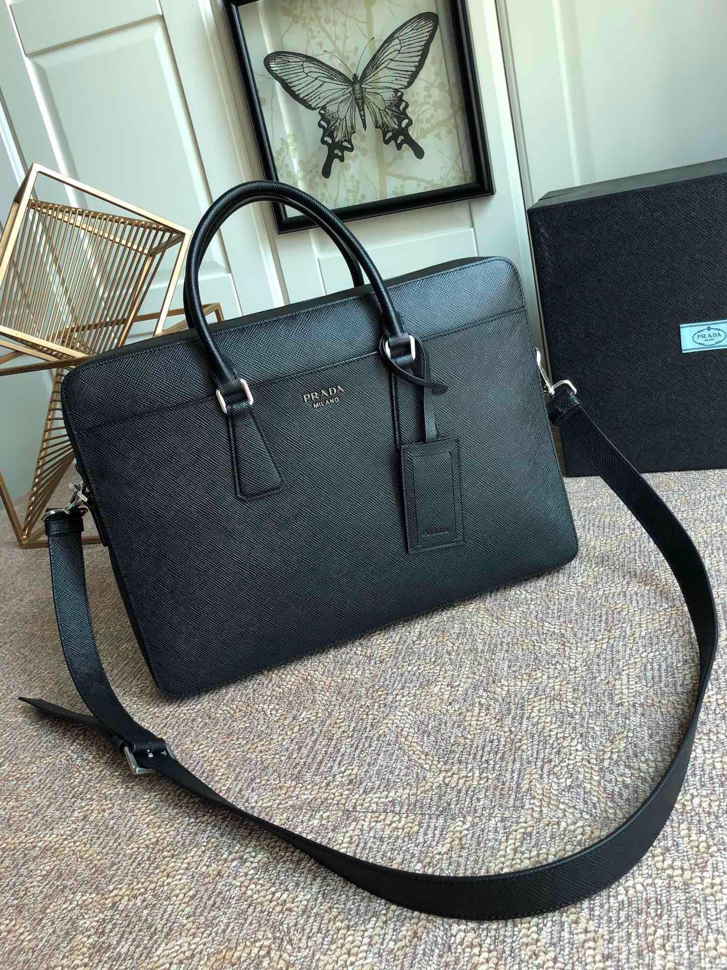 PRADA men's briefcase