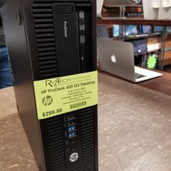 HP ProDesk 600 G2 Desktop Computer i5 3.2GHz Quad Core 16GB RAM 240GB SSD + 1TB HDD Windows 10 Pro