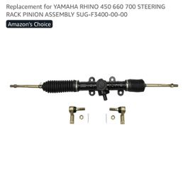 Replacement for YAMAHA RHINO 450 660 700 STEERING RACK PINION ASSEMBLY 5UG-F3400-00-00