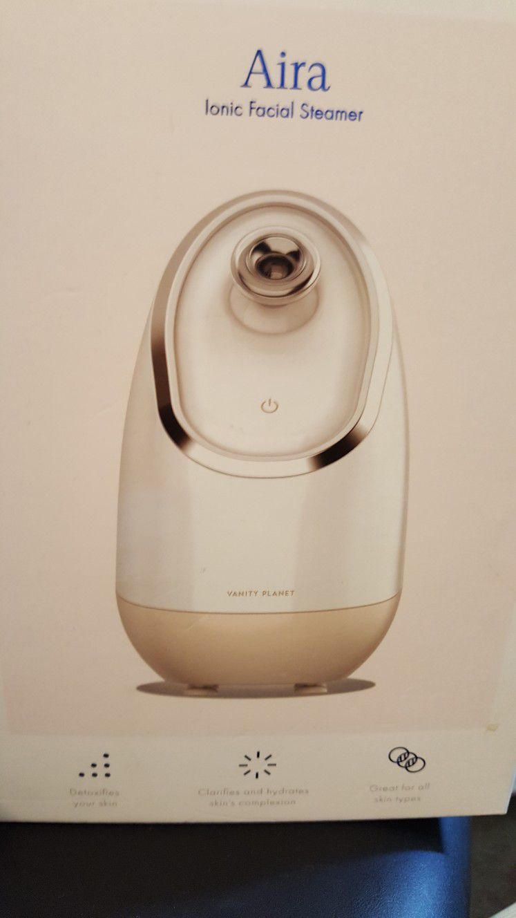 Aira Ionic Facial Steamer, Brand New In Box