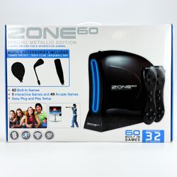 Zone 60 Special Metallic Edition - 60 Built In Games 32-Bit Graphics Arcade New