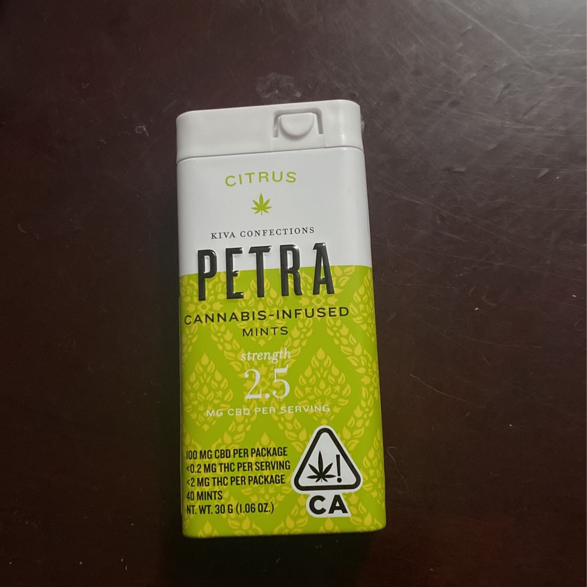 Cana is Infused Mints Petra Mints