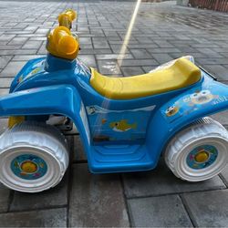 Baby Shark 6V Ride-On Quad (barely used) — Now $33