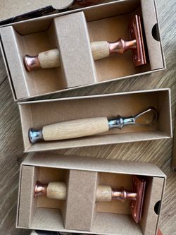 New Safety Razor & Tongue Scraper Set