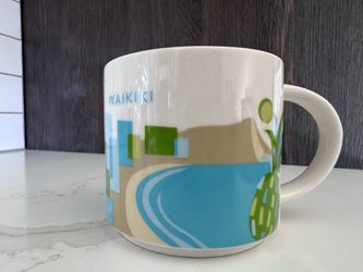 Starbucks Waikiki You Are Here Ceramic Mug