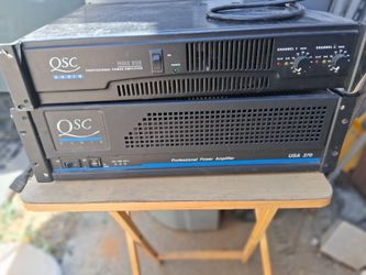 QSC amplifiers