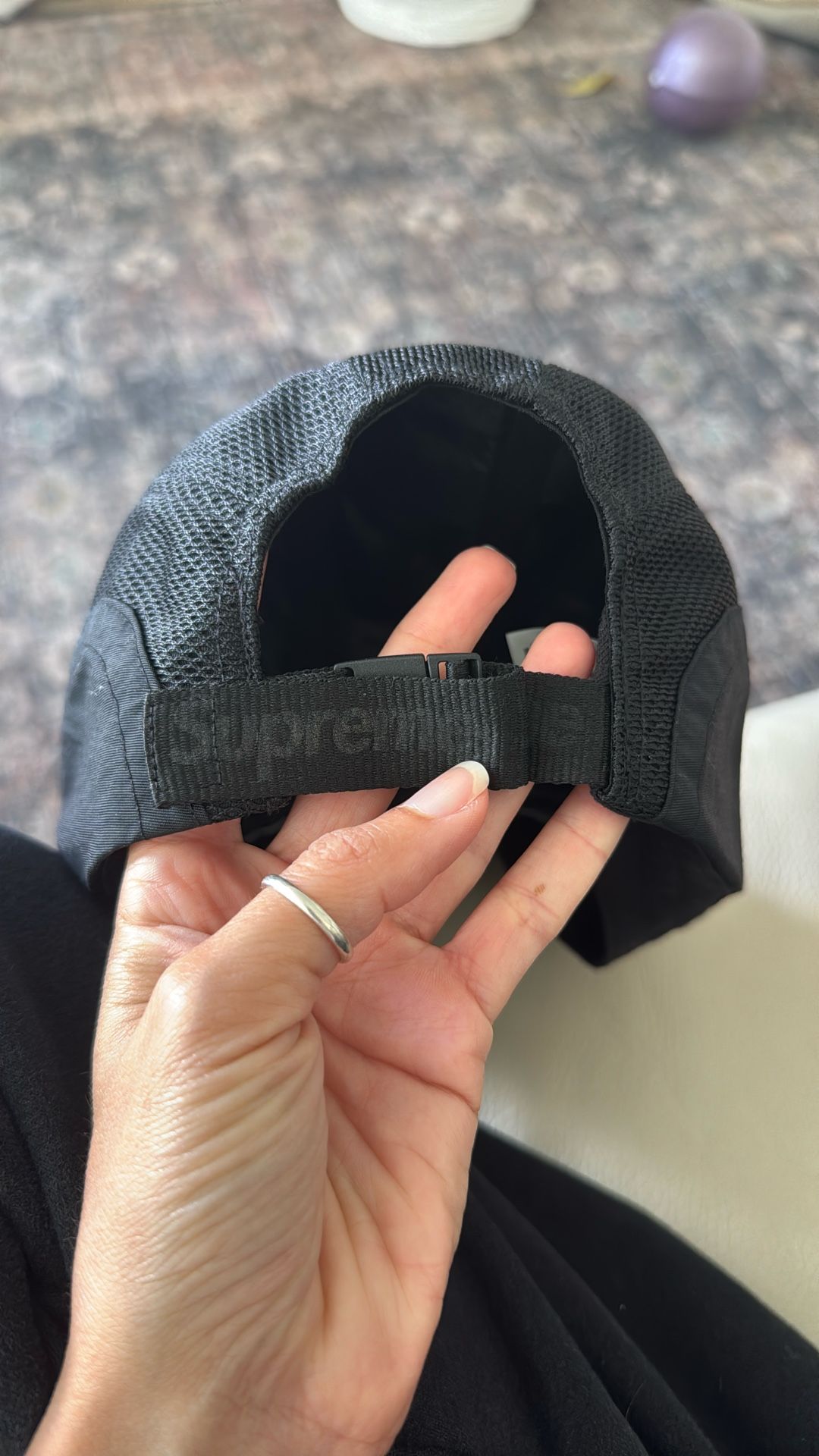 Supreme Nike Air running hat