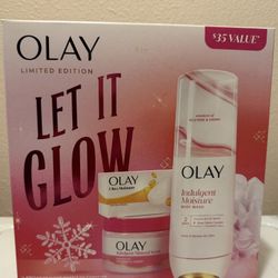 Olay Let It Glow Christmas Gift Set 🎁