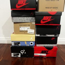 Size 7 Jordan Yeezy Collection 9 Pairs