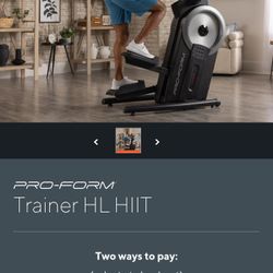 PRO-FORM Trainer HL HIIT