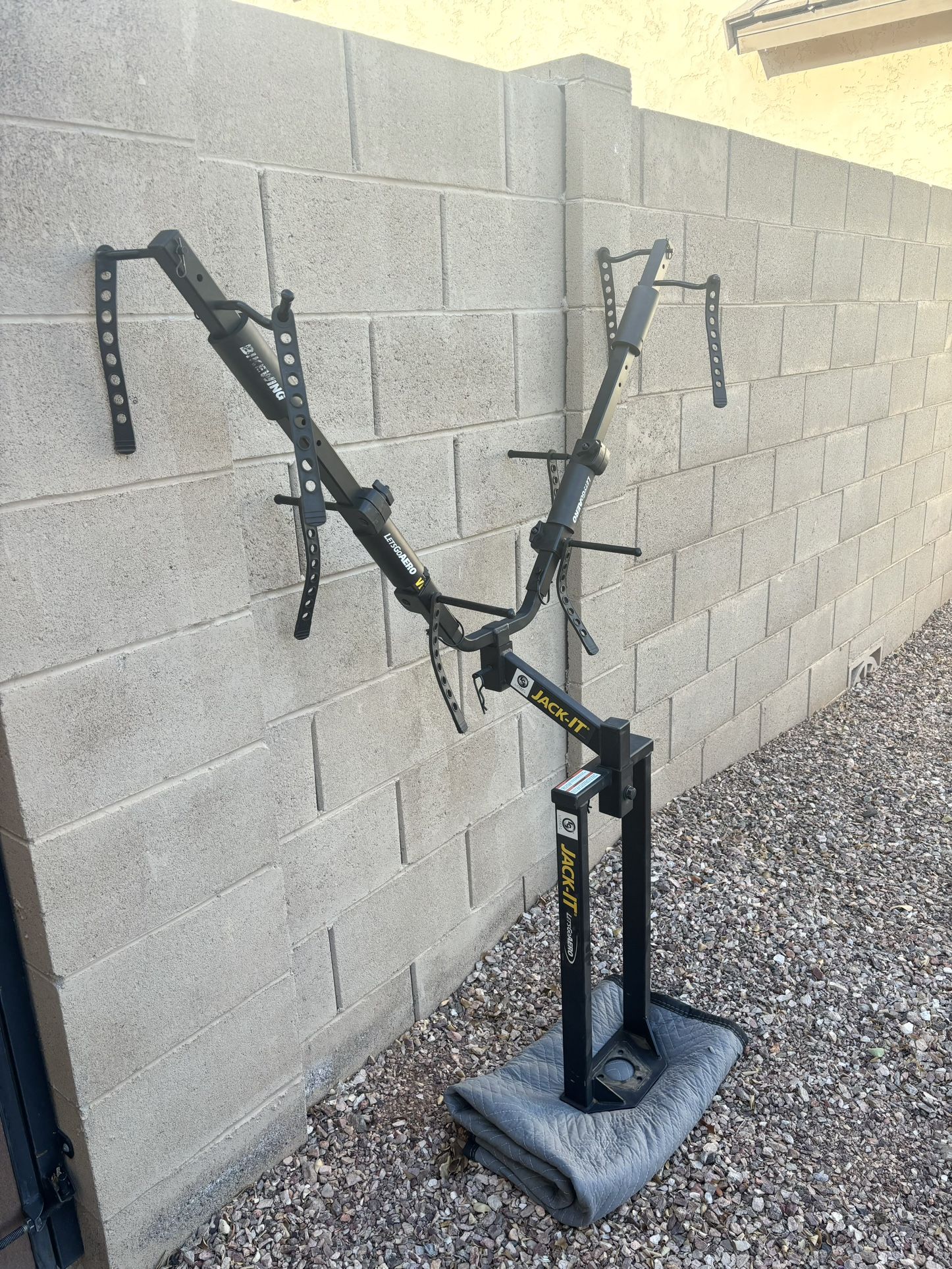Let’s Go Aero Jack-IT® Plus Two Bike Carrier
