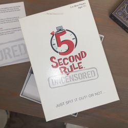 Five Second Rule Uncensored Game