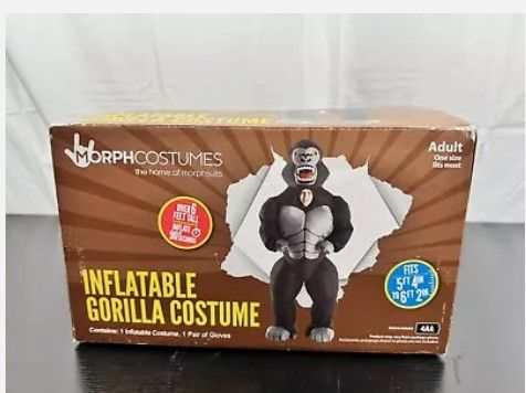 Inflatable Gorilla Costume