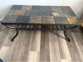 Stone i door outdoor coffee/ patio table